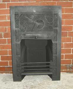 Aesthetic Movement Cast Iron Fireplace Insert Aesthetic Movement Cast Iron Fireplace Insert