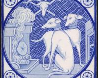 Aesthetic Pictorial Winter Fireplace Tiles