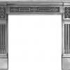 Albert Victorian Cast Iron Fireplace Surround Mantel Albert Victorian Cast Iron Fireplace Surround Mantel