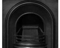 Celtic Arched Victorian Cast Iron Fireplace Insert