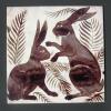 William De Morgan Arts and Crafts Rabbit FireplaceTiles William De Morgan Arts and Crafts Rabbit FireplaceTiles