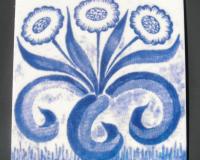 William Morris Arts & Crafts Daisy Fireplace Tiles