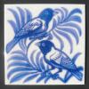 William De Morgan Arts & Crafts Weaver Bird Fireplace Tiles William De Morgan Arts & Crafts Weaver Bird Fireplace Tiles