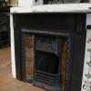 Old Antique Reclaimed Arts & Crafts Slate Fireplace Surround Mantel Old Antique Reclaimed Arts & Crafts Slate Fireplace Surround Mantel