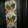 Arts and Crafts Original Tiled Cast Iron Fireplace Insert Arts and Crafts Original Tiled Cast Iron Fireplace Insert