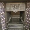 Original Tiled Victorian Cast Iron Fireplace Insert Original Tiled Victorian Cast Iron Fireplace Insert