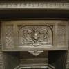Original Tiled Victorian Cast Iron Fireplace Insert Original Tiled Victorian Cast Iron Fireplace Insert