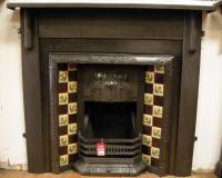 Art Deco Cast Iron Fire Surround Mantel