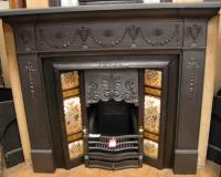 Reclaimed Edwardian Cast Iron Fireplace Surround
