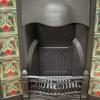 Edwardian Tiled Cast Iron Combination Fireplace