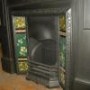 Edwardian Tiled Cast Iron Fireplace Insert