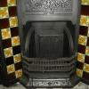 Victorian Tiled Cast Iron FireplaceInsert