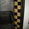 Victorian Tiled Cast Iron FireplaceInsert