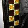 Victorian Tiled Cast Iron FireplaceInsert
