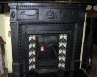 Victorian Cast Iron Fire Surround