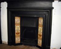 Edwardian Cast Iron Fire Surround