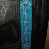 Art Nouveau Tiled Cast Iron Fireplace insert Art Nouveau Tiled Cast Iron Fireplace insert