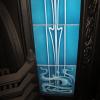 Art Nouveau Tiled Cast Iron Fireplace insert Art Nouveau Tiled Cast Iron Fireplace insert