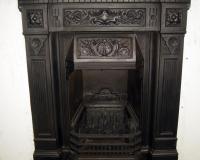 Victorian Cast Iron Combination Fireplace