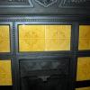 Aesthetic Movement Tiled Cast Iron Fireplace Insert Aesthetic Movement Tiled Cast Iron Fireplace Insert