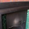 Edwardian Tiled Cast Iron Fireplace Insert Edwardian Tiled Cast Iron Fireplace Insert
