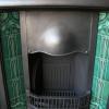 Edwardian Tiled Cast Iron Fireplace Insert Edwardian Tiled Cast Iron Fireplace Insert
