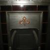 Original Tiled Edwardian Cast Iron Combination Fireplace Original Tiled Edwardian Cast Iron Combination Fireplace