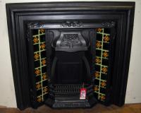 Original Victorian Cast Iron Fire Surround