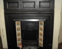 Reclaimed Edwardian Cast Iron Fireplace Surround