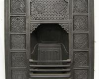 Aesthetic Movement Cast Iron Fireplace Insert