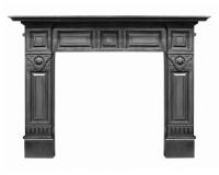Hampton Victorian Cast Iron Fireplace Surround Mantel