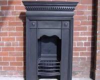 Antique Victorian Cast Iron Combination Fireplace