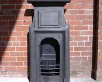 Antique Victorian Cast Iron Combination Fireplace