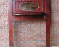 Antique Edwardian Mahogany Fireplace Surround