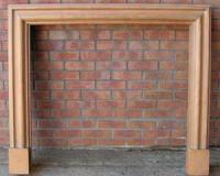 Antique Edwardian Oak Fireplace surround