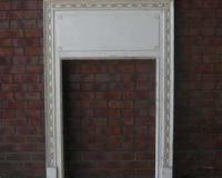 Antique Edwardian Wooden Fireplace Surround