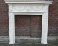 Antique Georgian Fireplace Surround Mantel