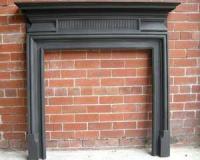 Antique Victorian Cast Iron Fire Surround