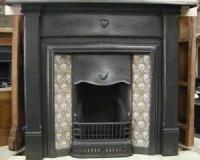 Arts & Crafts Cast Iron Fire Surround