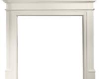 Bartello Period Style Fire Surround Mantel in Agean Limestone
