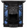 Toulouse Art Nouveau Tiled Cast Iron Combination Fireplace Toulouse Art Nouveau Tiled Cast Iron Combination Fireplace
