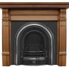 The Coleby Arched Victorian Arched Cast iron Fireplace Insert
