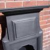Antique Victorian Cast Iron Combination Fireplace Antique Victorian Cast Iron Combination Fireplace