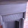 Antique Aesthetic Movement Cast Iron Combination Fireplace Antique Aesthetic Movement Cast Iron Combination Fireplace