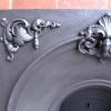 Antique Early Victorian Arched Cast Iron Fireplace Insert Antique Early Victorian Arched Cast Iron Fireplace Insert