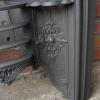Antique Georgian Hobbed Cast Iron Fireplace Insert Antique Georgian Hobbed Cast Iron Fireplace Insert
