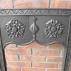Antique Arts & Crafts Cast Iron Fireplace Insert Antique Arts & Crafts Cast Iron Fireplace Insert