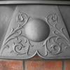 Antique Arts & Crafts Cast Iron Fireplace Insert Antique Arts & Crafts Cast Iron Fireplace Insert
