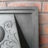Antique Arts & Crafts Cast Iron Fireplace Insert Antique Arts & Crafts Cast Iron Fireplace Insert