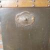 Arts and Crafts beaten copper fireplace insert Arts and Crafts beaten copper fireplace insert
